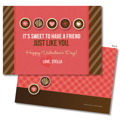 Spark & Spark Valentine's Day Exchange Cards - Sweet Treats Spark & Spark Valentine's Day Exchange Cards - Sweet Treats
